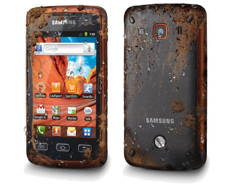 Samsung Galaxy Xcover S5690 schwarz orange
