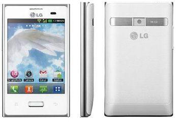 LG E400 Optimus L3 full white