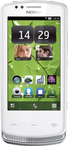 Nokia 700 weiß silber
