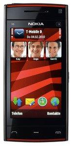 Nokia X6 schwarz rot 16GB
