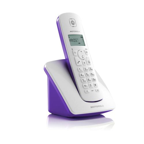 Motorola C401 DECT Telefon lila