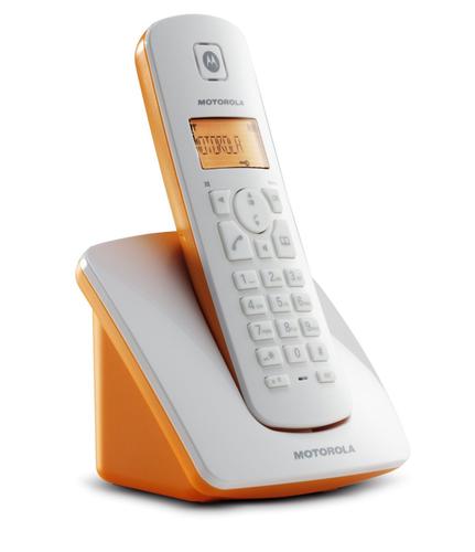Motorola C401 DECT Telefon orange