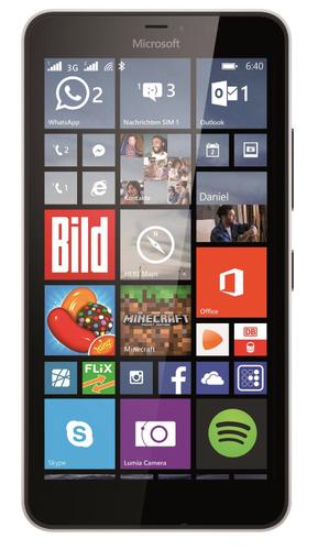Microsoft Lumia 640 XL Dual Sim 3G weiß