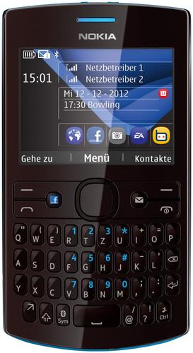 Nokia Asha 205 Dual Sim cyan