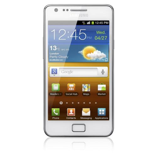 Samsung Galaxy SII GT-I9100 16GB Crystal Edition weiß