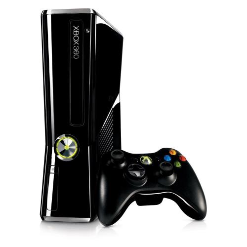 Microsoft Xbox 360 Slim 250 GB glossy schwarz verkaufen