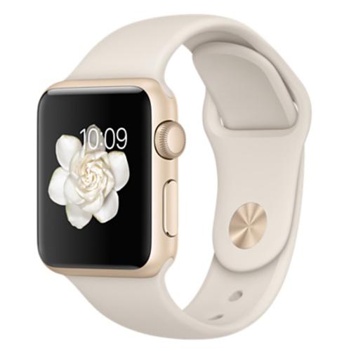 Apple WATCH Sport 1. Generation gold 42mm beiges Armband