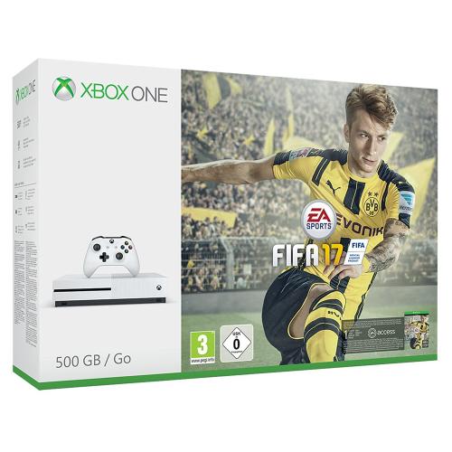 Microsoft Xbox One S 500GB weiß inkl. Fifa 17