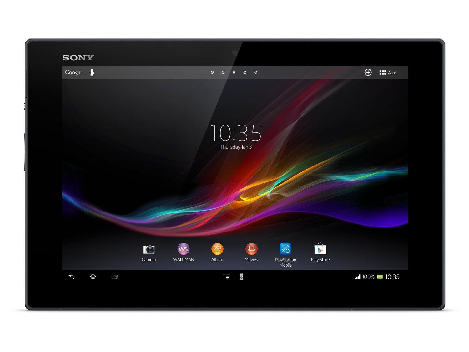 Планшеты xperia tablet z