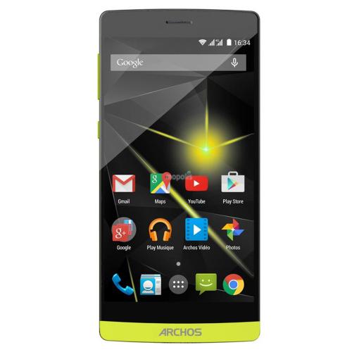 Archos 50 Diamond LTE 16GB Dual Sim gelb