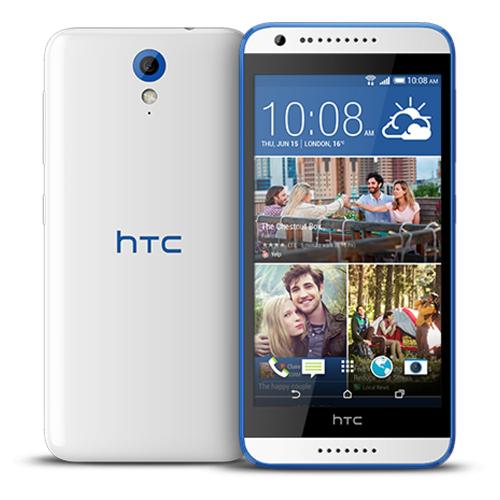 HTC Desire 620 weiß blau
