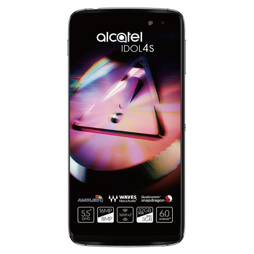 Alcatel One Touch Idol 4S 6070K Dual Sim dunkelgrau inkl. Virtual Reality Brille