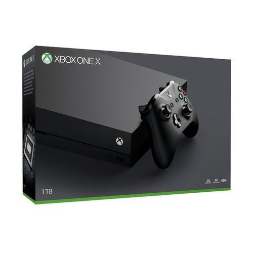 Microsoft Xbox One X 1TB schwarz