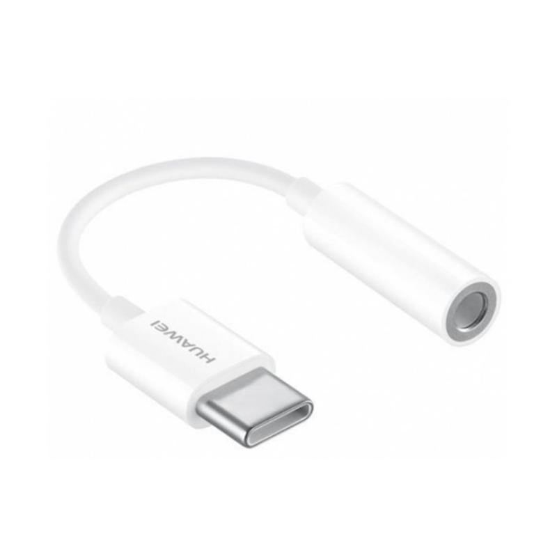 Huawei Adapter USB C auf Klinke 3,5mm weiß