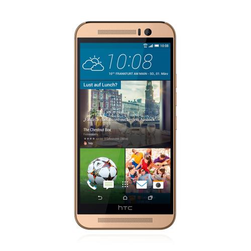 HTC One (M9+) 32GB gold on gold