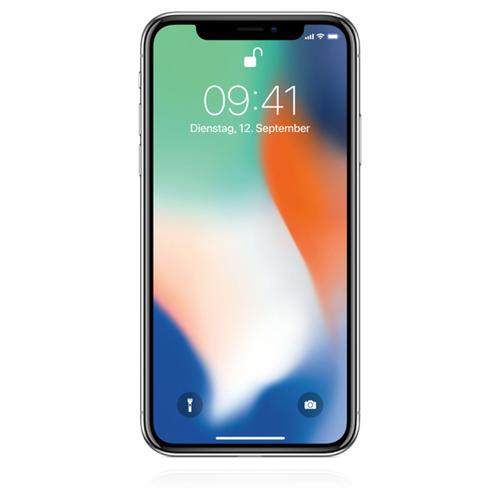 Apple Apple iPhone X 256GB Silber