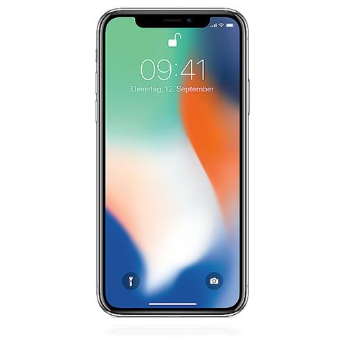 Apple Apple iPhone X 64GB Silber