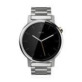 Motorola Moto 360 Smartwatch 2. Generation Metal Edition Light-Finish Metalband