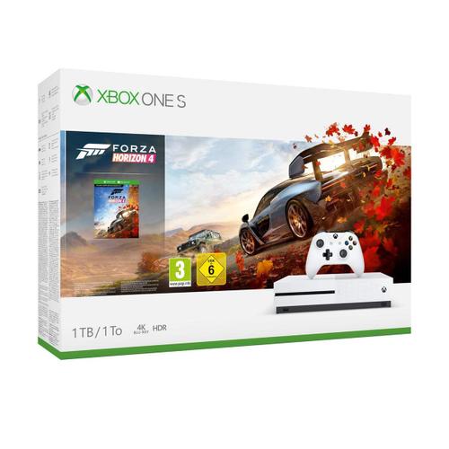 Microsoft Xbox One S 1TB weiß inkl. Forza Horizon 4