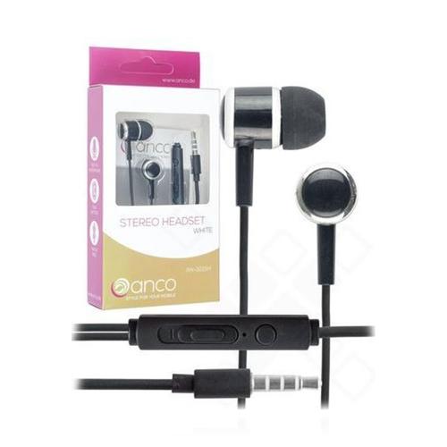 Anco Anco Stereo-Headset black