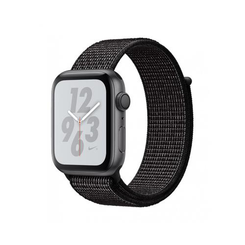 Apple WATCH Nike Series 4 44mm GPS Aluminiumgehäuse Space Grau Nike Sport Loop Schwarz