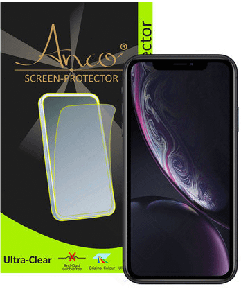 Anco Displayschutzfolie ultra clear für iPhone XR & iPhone 11 