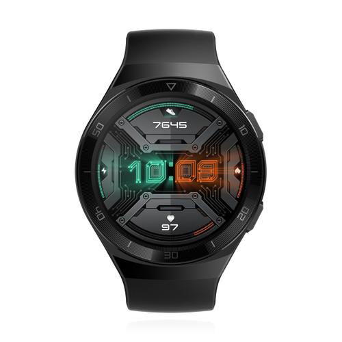 Huawei Watch GT 2e  Graphite Black mit Silikonarmband 