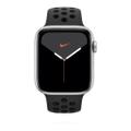 Apple WATCH Nike Series 5 44mm GPS+Cellular Aluminiumgehäuse silber Sportarmband Anthrazit Schwarz