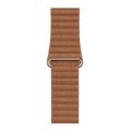 Apple WATCH Series 5 44mm GPS Aluminiumgehäuse Space Grau Lederarmband Sattelbraun