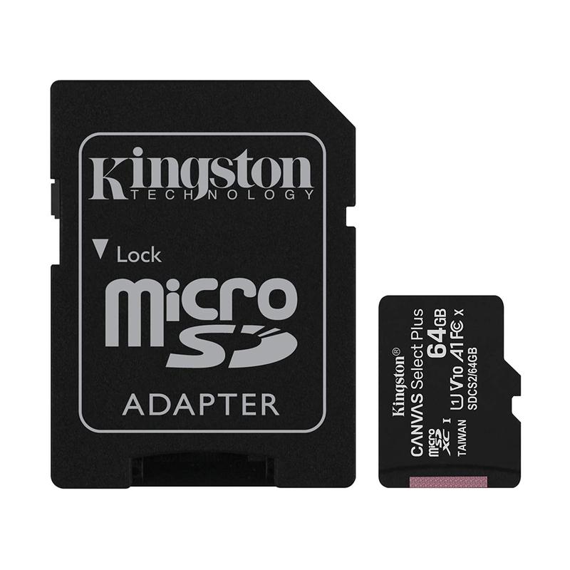 Kingston Canvas Select plus MicroSDXC 64GB  Speicherkarte