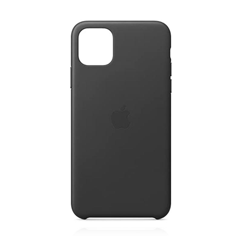 Apple iPhone 11 Pro Max leather Case black