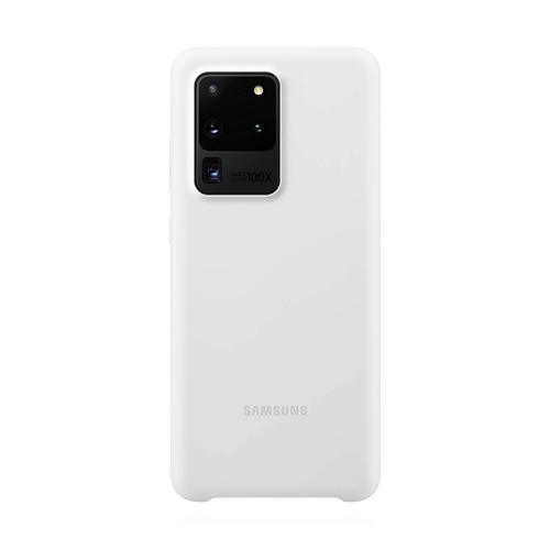 Samsung Silicone Cover Galaxy S20 weiß