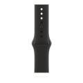 Apple Watch SE 44mm GPS Aluminium Space Grau Sportarmband Schwarz