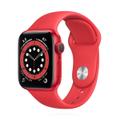 Apple WATCH Series 6 40mm GPS+Cellular Aluminiumgehäuse Rot Sportarmband Rot