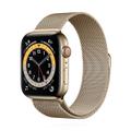 Apple WATCH Series 6 40mm GPS+Cellular Edelstahlgehäuse Gold Milanaisearmband Gold