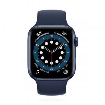 Apple WATCH Series 6 44mm GPS+Cellular Aluminiumgehäuse Blau Sportarmband Dunkelmarine