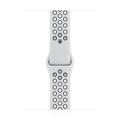 Apple WATCH Nike SE 44mm GPS+Cellular Aluminiumgehäuse Silber Sportarmband Schwarz Platinum