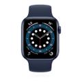 Apple WATCH Series 6 44mm GPS Aluminiumgehäuse Blau  Solo Loop Dunkelmarine