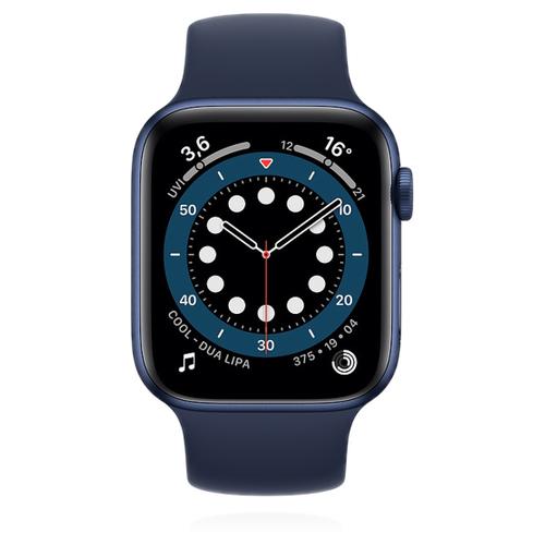 Apple Apple WATCH Series 6 44mm GPS Aluminiumgehäuse Blau  Solo Loop Dunkelmarine