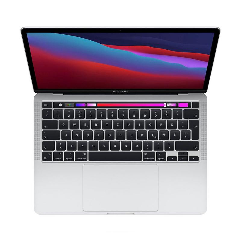 Apple MacBook Pro mit Touch Bar (2020) 13.3 M1-Chip 256GB SSD 8GB RAM Silber