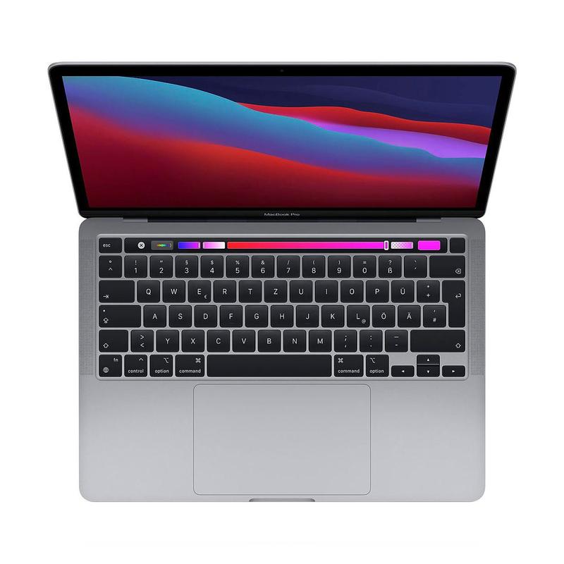 Apple MacBook Pro mit Touch Bar (2020) 13.3 M1-Chip 256GB SSD 8GB RAM Spacegrau