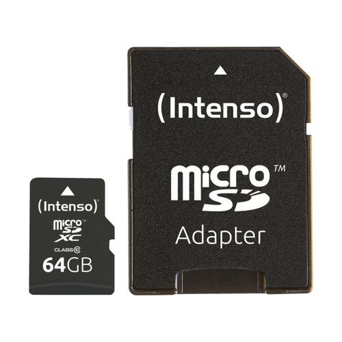 Intenso MicroSDXC UHS-I PREMIUM 64GB Class 10