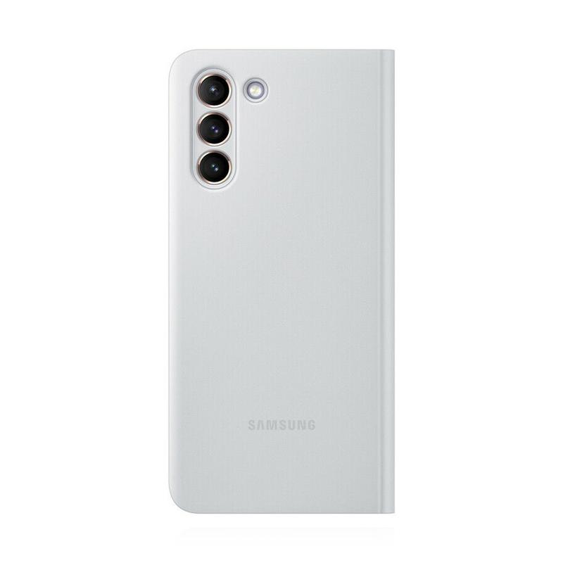 Samsung Samsung Galaxy S21, S21 5G Smart Clear View Cover Light Grey