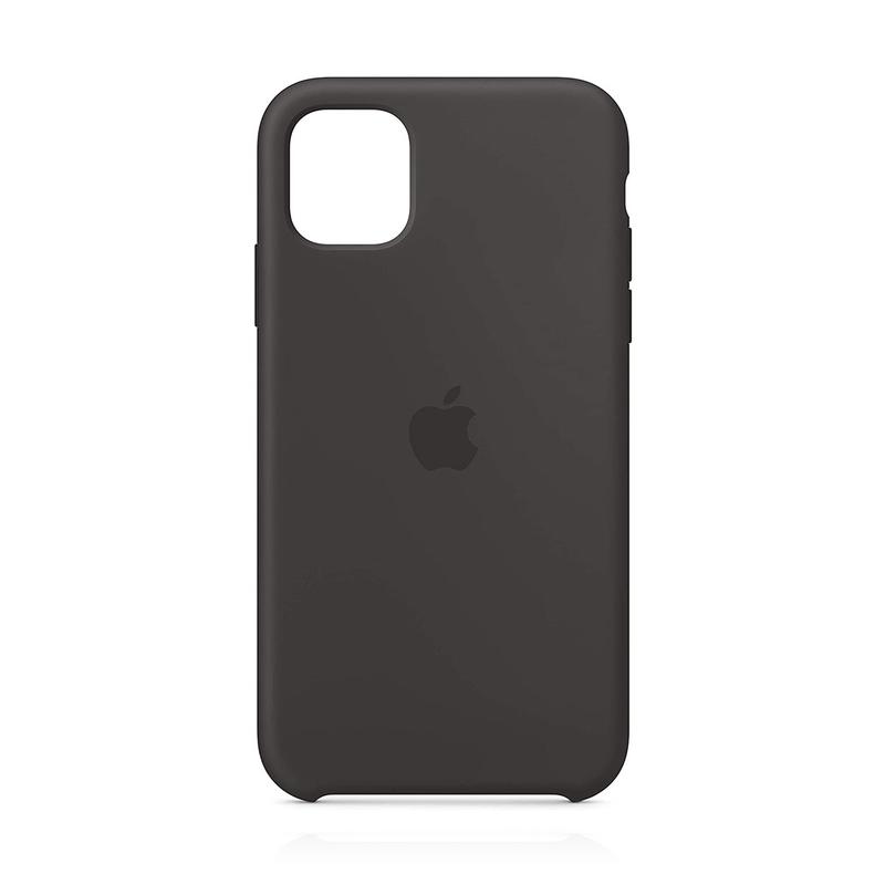 Apple iPhone 11 Silikon Case Schwarz
