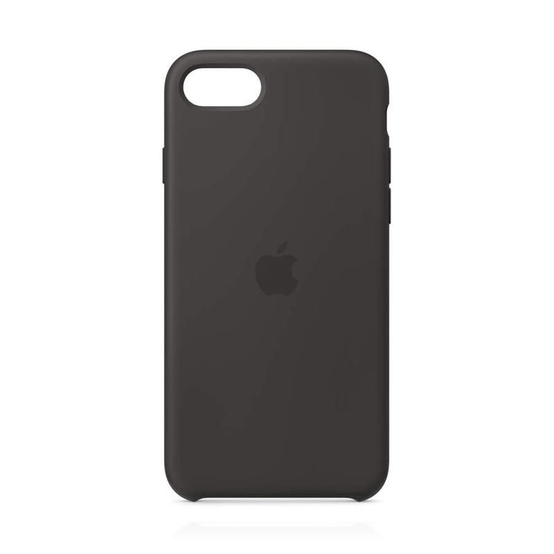 Apple iPhone SE(2020) Silicone Case Black 