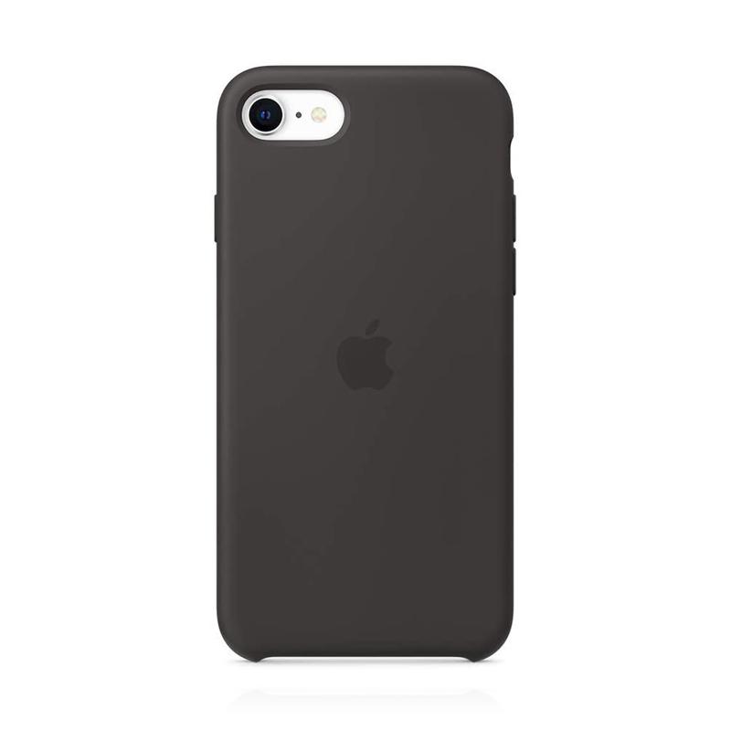 Apple iPhone SE(2020) Silicone Case Black 