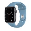 Apple WATCH SE 44mm GPS Aluminiumgehäuse Space Grau Sportarmband Northern Blue