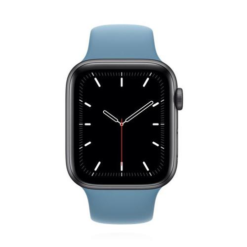 Apple Apple WATCH SE 44mm GPS Aluminiumgehäuse Space Grau Sportarmband Northern Blue