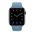Apple WATCH SE 44mm GPS Aluminiumgehäuse Space Grau Sportarmband Northern Blue