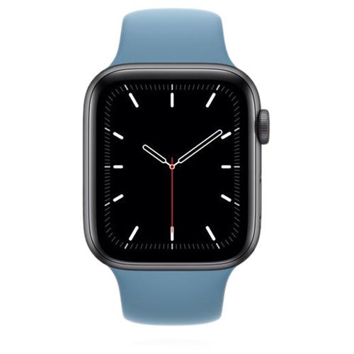 Apple Apple WATCH SE 44mm GPS Aluminiumgehäuse Space Grau Sportarmband Northern Blue